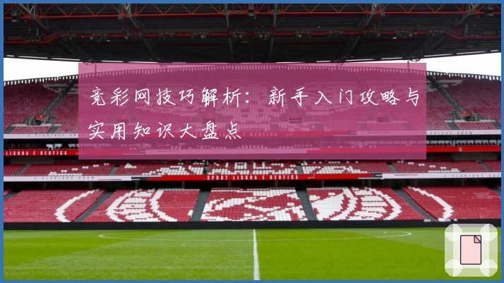 竞彩网技巧解析：新手入门攻略与实用知识大盘点